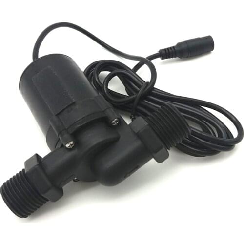 660D High Quality Solar DC 12V 24V Hot Water Circulation Pump Brushless Motor Water Pump MAX lift 5.5M