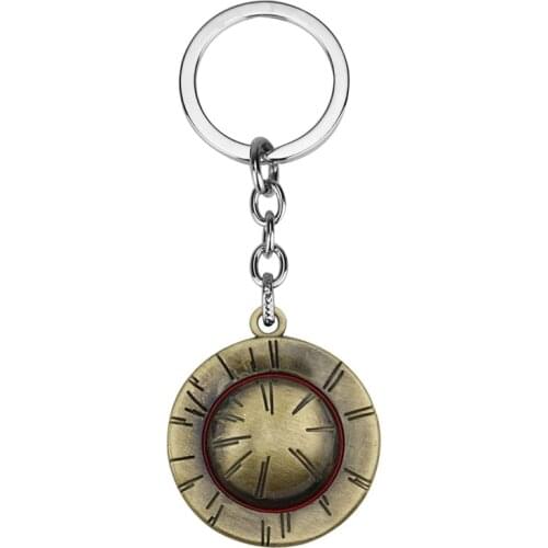 Japan hot Anime&Manga One piece keychain op flag logo skull and cross bone keyring