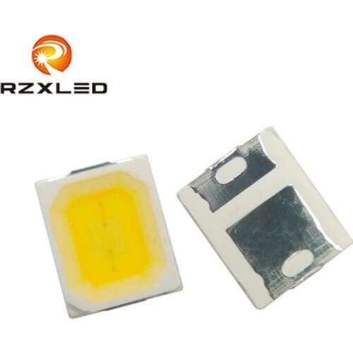 100pcs/lot LED 0.2W 3V CRI80 Natural white 4000K 4200K 3800K 4500K 4700k 2835Package Diode