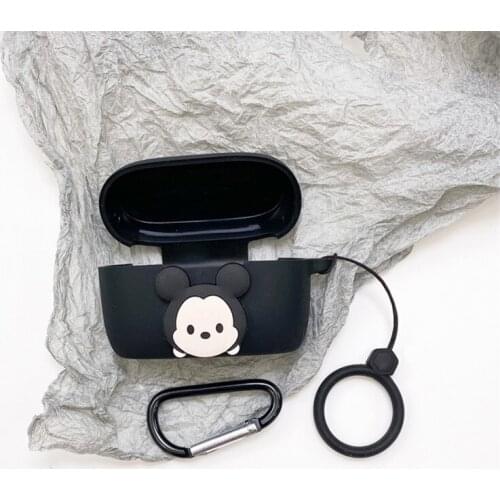 Cartoon Disney Earphone Case for Jabra Elite 85t Silicone Wireless Bluetooth Headphone Protective Cover for Jabra With Hook