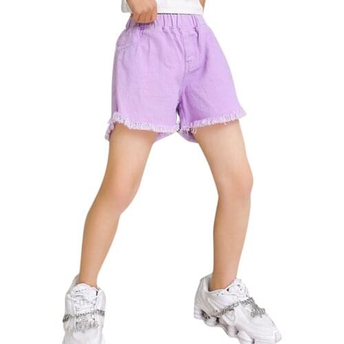 Girls Jeans Candy Color Girl Child Jeans Ripped Childrens Jeans For Girl Casual Style Childrens Jeans Clothes