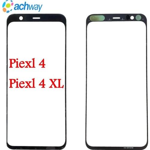 Original For Google Pixel 4 pixel4 LCD Screen Outer Glass Lens Replacement Repai For pixel 4 xl pixel4 xl pixel 4xl outer Glass