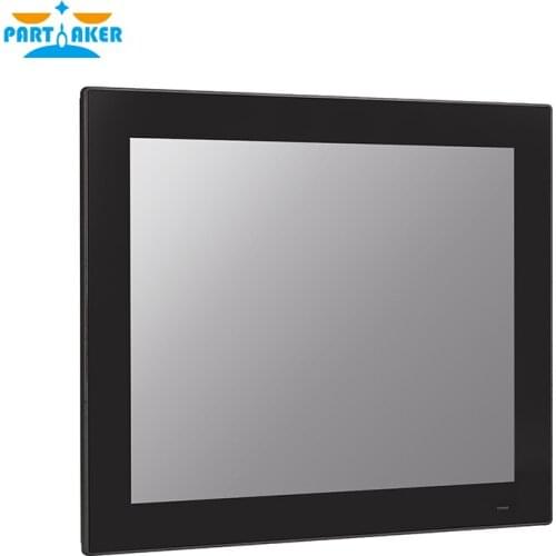 Partaker Z19 Industrial Panel PC IP65 All In One PC with 17 Inch Intel Core i5 3317U 4200U with 10-Point Capacitive Touch Screen