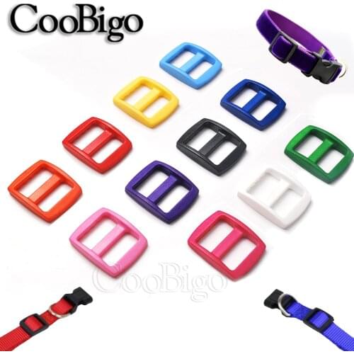 5Pcs Slider Tri Glide Adjust Buckles Colorful Plastic 16mm For Outdoor Camping Backpack Webbing Straps DIY Accessories