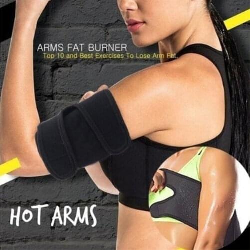 Adjustable Magnetic Therapy Self-Heating Arm Elbow Brace Pain Relief Slimming Weight Loss Strap Bandage Arm Care Trainer