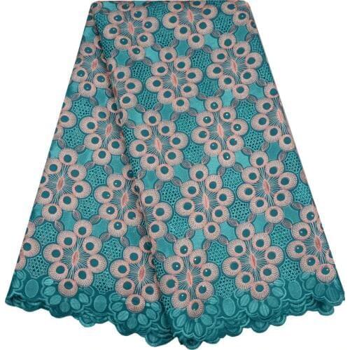 Swiss Voile Lace Fabric 2018 High Quality Lace Black, African Dresses For Wedding Lace, Cotton Lace Party Dress A983