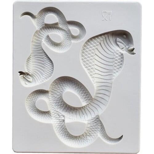 Cobra Silicone Cake Mold Fondant Mold Cake Decorating Tools Chocolate Gmpaste Mould Cake Mould Mold For Baking