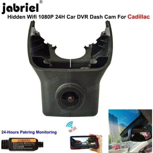 Hidden Wifi HD 1080P Dashcam Car DVR Car Camera Driving Recorder For Cadillac XTS 2013 2014 2015 2016 2017 2018 2019 2020 2021