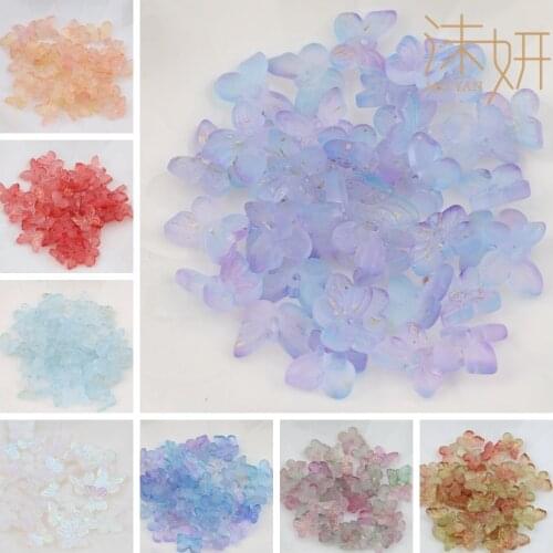 10Pcs /Lot Color Butterfly-Shaped Glass Beads For Earrings Jewelry Making Bracelets Necklaces Handmade Accessories