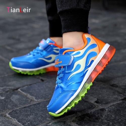 High Quality 2021 Autumn Kids Sports Shoes For Boys Comfortable Casual Running Sneakers Boys Children Shoes Chaussure Enfant