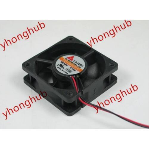 Y.S.TECH FD126020HS DC 12V 0.16A 2-Wire 60X60X20mm ServerSquare Fan
