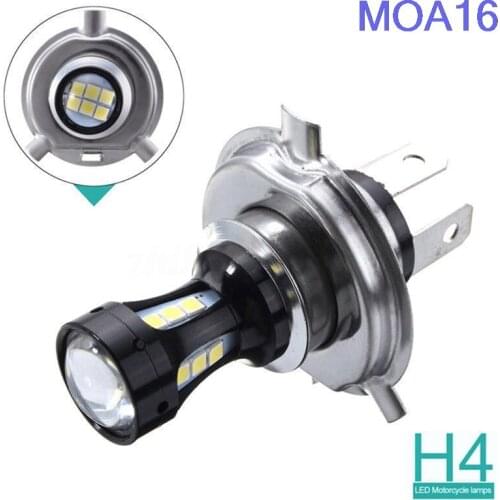 1 Pc H4 18W 6500K LED Light Super Bright White Head Car Light Lamp Bulb 67.4 x 47.3mm New