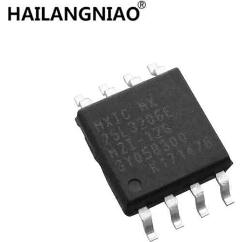 10PCS MX25L3206EM2I-12G SOP-8 MX25L3206 25L3206E 25L3206
