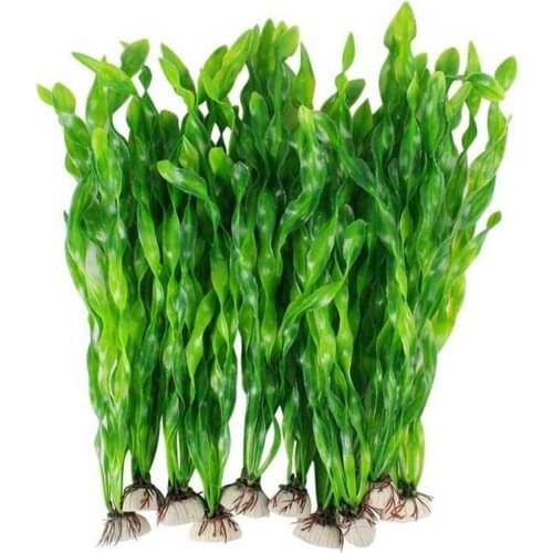5 Pcs Artificial Seaweed for Aquarium Plastic Plant Decorations Multicolor Artificial Fish Tank Ornament Grass