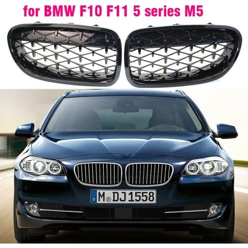 Car Front Sport Grill Kidney Grilles Grill For BMW 5 Series F10 F11 520i 523i 525i 530i 535i 2010