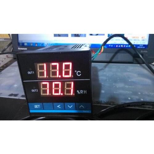 Free Shipping! 1pc intelligent digital temperature and humidity controller with RS485 communication SHT10 SHT11 SHT15 SHT71