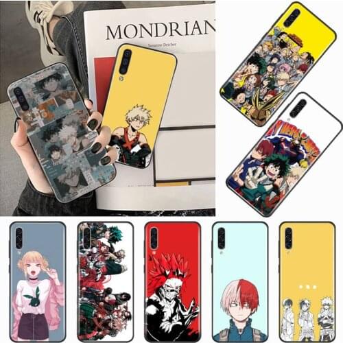 My Hero Academia Anime high quality Phone Case For Samsung galaxy S 9 10 20 A 10 21 30 31 40 50 51 71 s note 20 j 4 2018 plus
