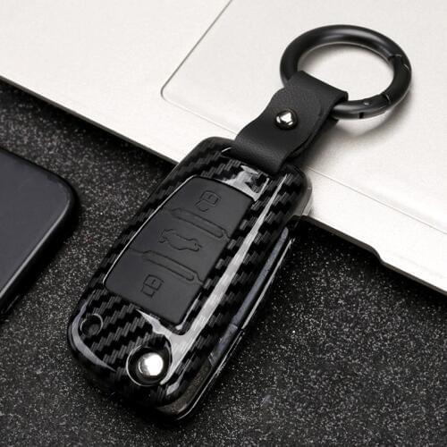 Car Key Case Cover For Audi A1 A3 8P 8V 8L A4 B6 B7 B8 A5 8T A6 C5 C6 C7 A7 A8 D4 Q2 Q3 Q5 Q7 SQ5 TT 8N 8J MK1 MK2 Accessories