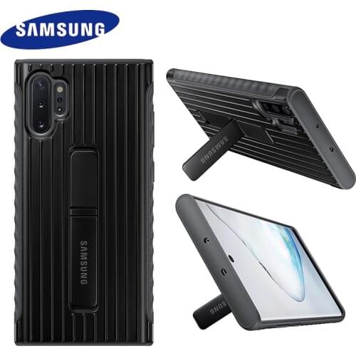 Standing Case for Samsung Galaxy Note 10 Plus Cover Shockproof TPU Business Phone Case for Samsung Note10+ 5G Note10 Note 10
