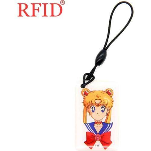 ID 125khz T5577 T5557 T5200 Rewritable Writable Keyfob RFID Card Waterproof Cartoon Keychain Badge Smart Tag Access Control Card