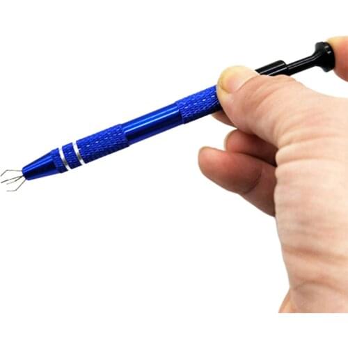 IC Puller Pickup Chip Picker Patch IC Suck Pen Electronic Component Grabber Four Claws IC Extractor Pickup