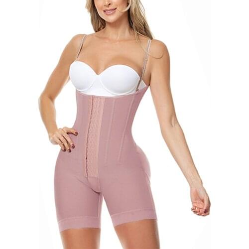 Compression Garment Fishbone Shapewear Women Bodysuit PostpartumTummy Control