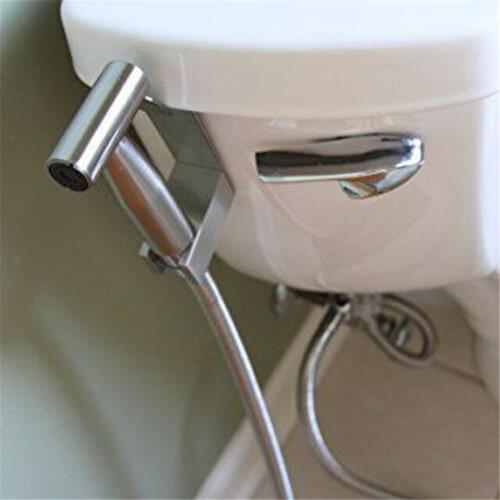 Bathroom Toilet Stainless Sprayer Holder with Hanging Bracket for Bidet/Diaper Sprayer