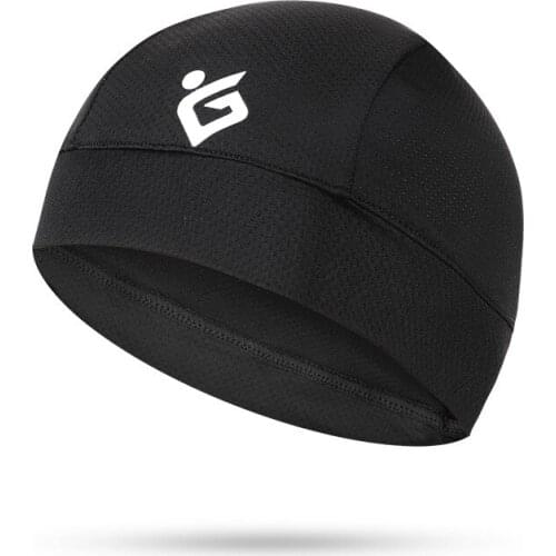 Summer Cycling Skull Cap Ice Fabric Breathable Sweat Wicking No Discoloration Outdoor Riding Fishing Quick Dry Sport Running Hat