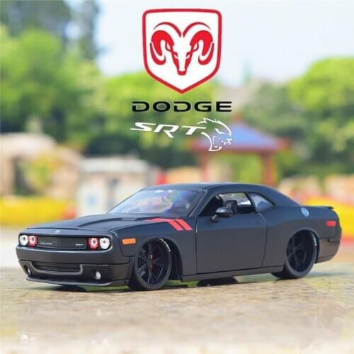 Maisto 1:24 Dodge Challenger 2008 modified alloy car model collection gift toy