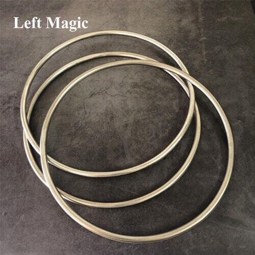 New Examinable Linking Ring (Dia. 30cm) Magic Tricks Three Linking Rings Set Magia Magicians Stage Gimmick Prop Accessories Fun