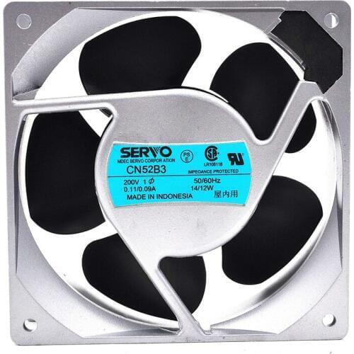 New original Centautrr CN52B3 AC 200V 0.11/0.09A 120x20x38mm Server Cooling Fan 1 year warranty