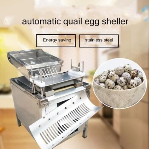 Commercial Electric Fully Automatic water circulation quail egg Shell peeling machine birds egg peeler machineQuail Egg Sheller