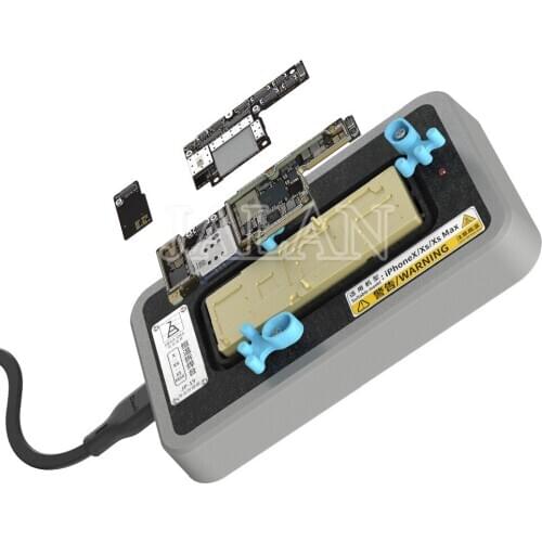 Qianli For iP X XS MAX CPU IC Chips Separation Heating Glue Removing Fixture Motherboard layering Disassembly Platform