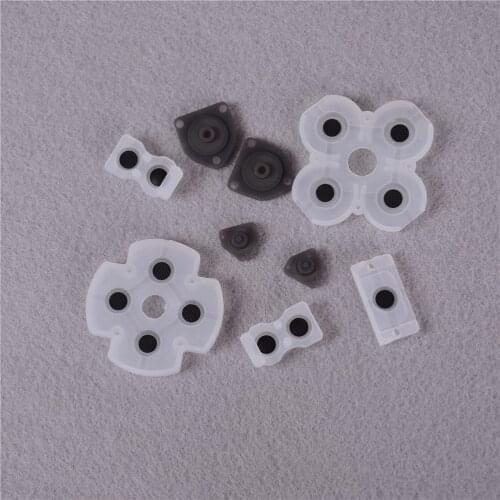 Silicon Button Pads Silicon Rubber Conductive Pads - For Ps4 Controller Repair Parts 9pcs/set