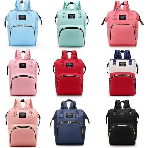 Newhotstacy Bag 081020 ladys large capacity infant package waterproof backpack multi function bags