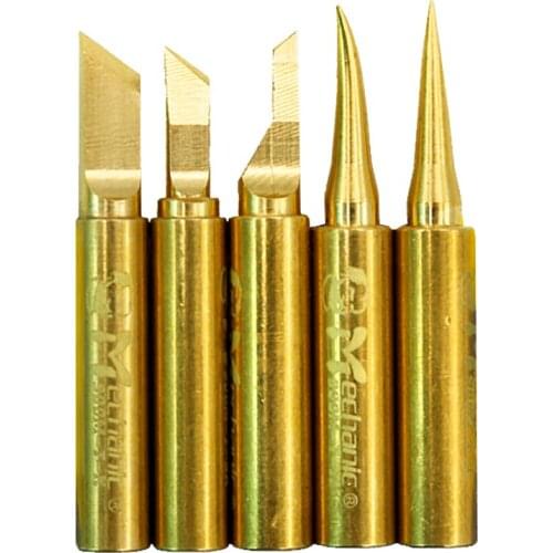 MECHANIC 900M-T-I IS Series Pure Copper Welding Head Soldering Iron Replacement For Soldering Repair Station Solder Iron Tips