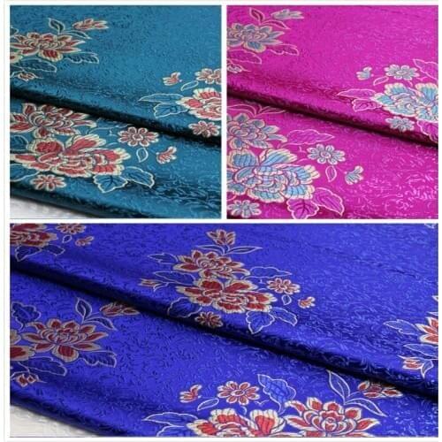 European style High precision jacquard tapestry satin jacquard brocade fabric upholstery fabric for patchwork