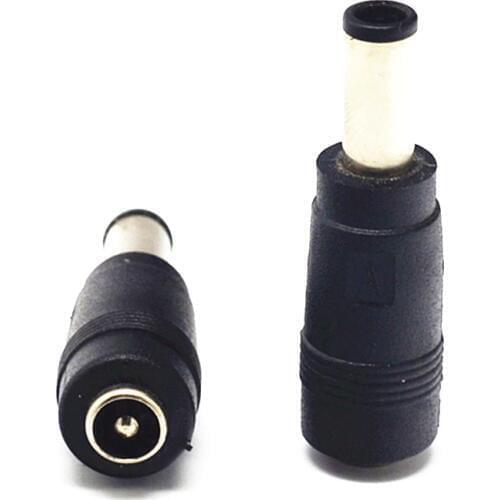 2PCS/LOT 5.5 x 2.1 mm female to 6.5 4.4 male AC DC Power Connector Adapter Laptop
