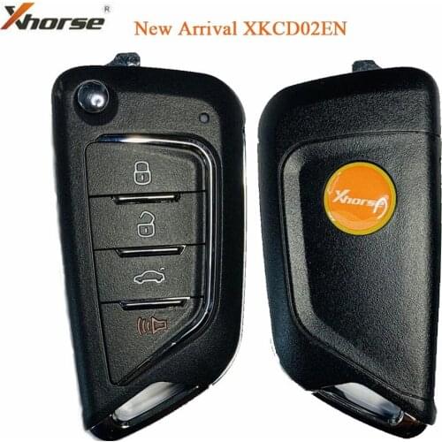 5PCS Xhorse New Arrival XKCD02EN VVDI Universal Wire Remote VVDI2 Car Key for Xhorse VVDI MINI Key Tool