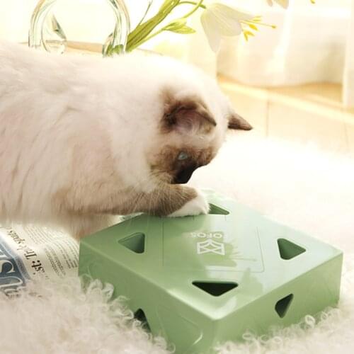 Electric Cat Toy USB Rechargeable AI bionic Intelligent Induction Smart Teasing Cat Automatic Catching Mouse Indoor Toys For Cat
