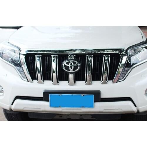 ABS chrome grills trim for FJ150 Prado 2014-2016