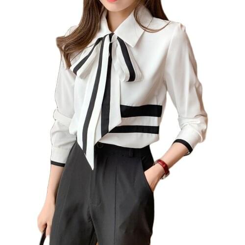 Блузки с бантом KarolyiDora China At AliExpress