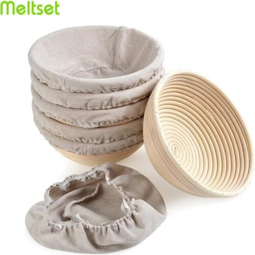 Bread Fermentation Basket Wicker Baguette French Dough Mass Banneton Brotform Rattan Basket Bread Proofing Proving Basket