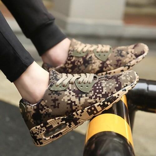 Mens Sports Shoes 2021 Camouflage Sneakers for Men Women Flexible Running shoes Breathable Outdoor Training Sneakers Jogging