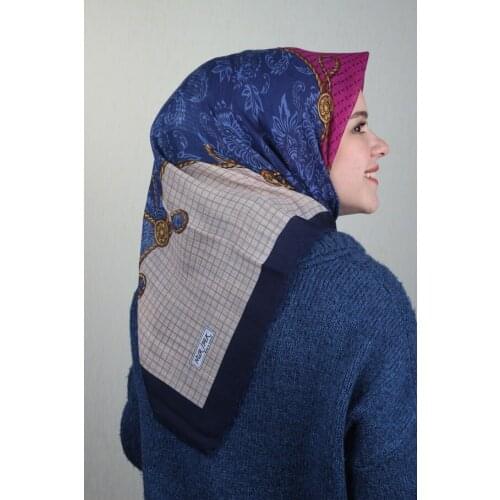 NUR SILK PATTERNED LINEN FLAMLI SCARF-DESEN-25-RENK-04