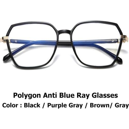 Womens Anti Blue Rays Computer Glasses Mens Blue Light Coating Gaming Glasses Eye protection TR90 Retro Square Spectacles