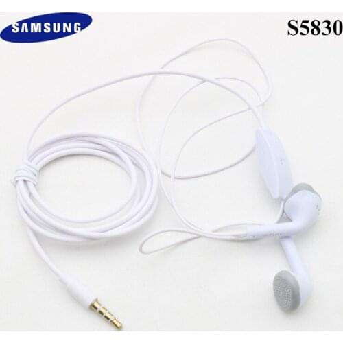 Original SAMSUNG 3.5mm in-ear Earphone Wired With Microphone EHS61 S5830 For Galaxy A3 A5 A7 A8 A9 A80 A90 Note 3 4 Smartphones