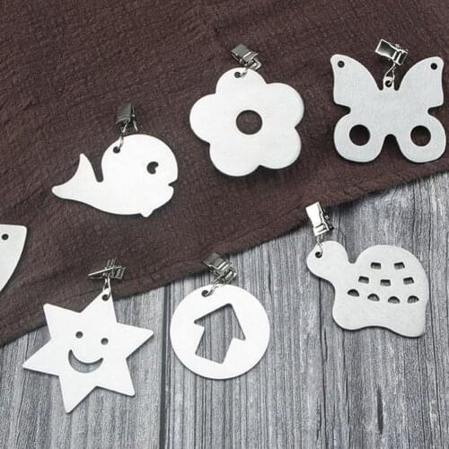 Table Cover Clip Convenient Thick Stainless Steel Tablecloth Clamps Wedding Promenade Table Cover Holder Stable Clips Pendant