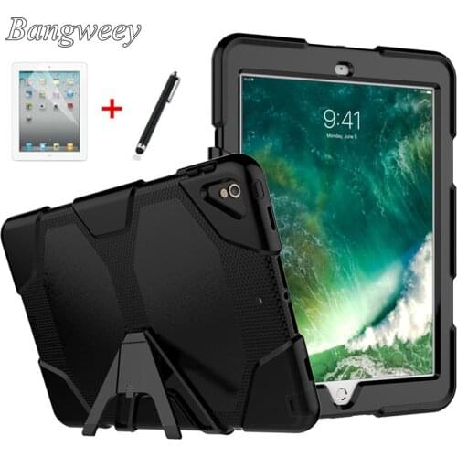 Case For Ipad air 3 2019 Shockproof Protective Cases for iPad Pro 10.5 Heavy Duty with Stand Silicone Armor Back Cover