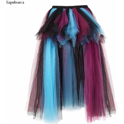 Женские пышные юбки Sapubonva China At AliExpress